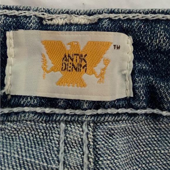 Vintage Like New Flared Distressed size 27 Antik Denim Jeans - Picture 4 of 9